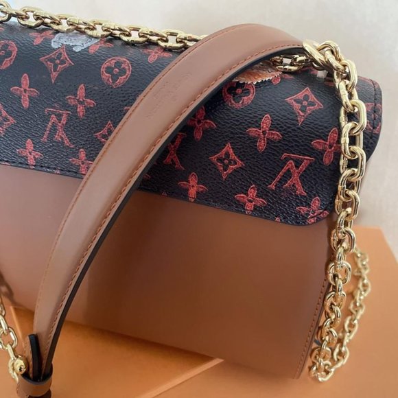 Louis Vuitton Twist MM Catogram Grace Chain Shoulder Bag M44408 - Picture 2 of 8